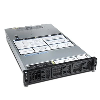 Hoogwaardige 2U Rackmount Thinksystem Server SR658 met 4210R-processor en 550W stroomvoorziening