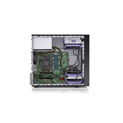 16 GB DDR4 1 TB harde schijf Intel Xeon E 2224G CPU Tower Server door Lenovo ThinkServer ST58