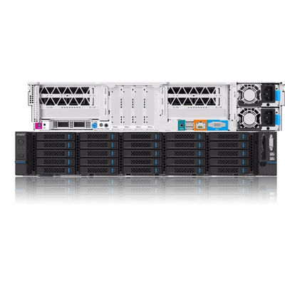 800W stroomtoevoer Nspur NF5466M6 3104 8G PC 4U 2-Sockets Server 24SFF inspur GPU nf5280m5