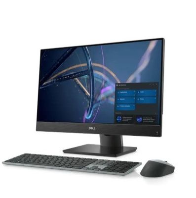 Zwarte DELL OptiPlex 7400 All In One Desktop Computer met GDDR4 Video Memory