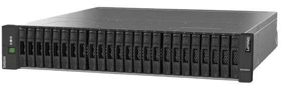 Lenovo ThinkSystem DE2000 Dual Control/4 * 16GB FC Disk Array Cabinet voor prestaties