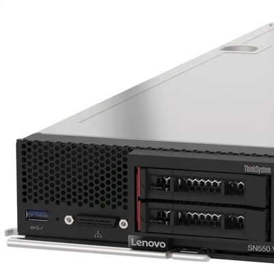 Lenovo ThinkSystem SN550 V2 Blade Server 2.2 GHz Processor Klaar voor verzending