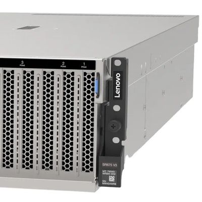 3 GHz-processor Hoofdfrequentie Rack Server ThinkSystem SR675 V3 voor bedrijfsniveau