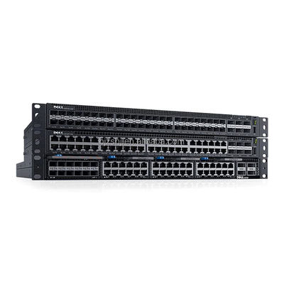 Dell Networking S3148P 48 RJ45 10/100/1000/10000Mbps Poe maximaal 30,8 W poorten 2 SFP poorten
