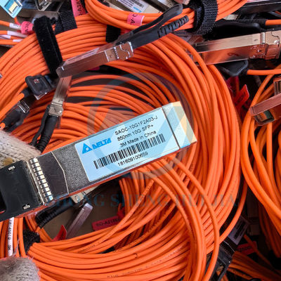 Gebruikte AOC SFP 10G 3M Direct Connection Fiber Optic Cable voor 10GB Switch Capaciteit