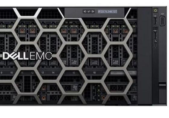 Dells PowerEdge R940xa 4U Rack Server met 96X48X63 cm Afmetingen en vormfactor