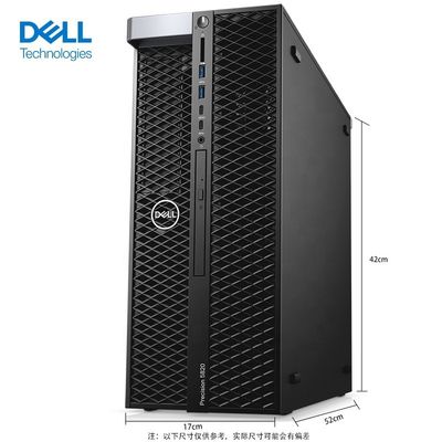 32 GB geheugen Precision 5820 Tower Workstation met Intel Xeon W-2295 en NVIDIA RTX A5000 24G