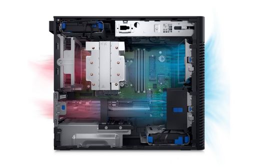 Hot Dell Precision t3660 Tower Workstation met 8 GB geheugen en 2,1 GHz processorsnelheid