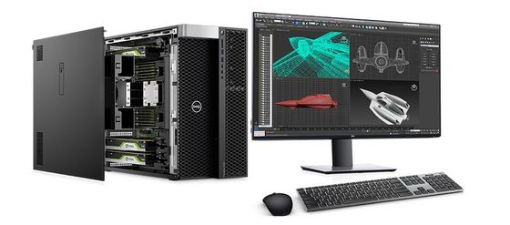 DELL T7920 Precision Tower Workstation Xeon Gold 5122 3.6GHz Professionele werkstation