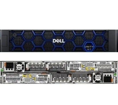 Dell EMC Unity XT380 4x1.2TB Netwerkopslag 2U Rack Server met 580W stroomtoevoer