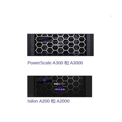 Stock DELL PowerScale A300 PowerScale Archive NAS-platform met 6-kernprocessortype