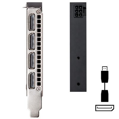 PCI Express 3.0 X16 nVIDIA RTX A4000 16G grafische kaart voor professionele videobewerking