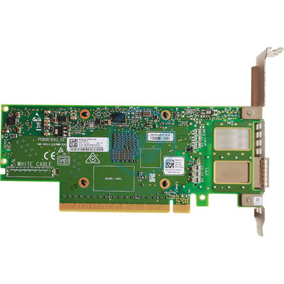 MCX555A-ECAT 100G IB-optische glasvezel-netwerkkaart voor servers 2,5Hz-processorfrequentie