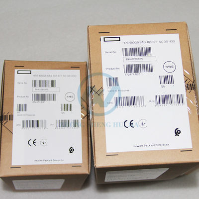 HPE 2.4TB 10K 12G 2.5" SAS SC 512E DS HDD Hard drive voor gen9 en gen10 Artikeltoestand