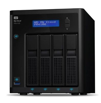 WD Western data My Cloud Pro PR4100 NAS Netwerkopslag 4-schijf WDBNFA0000NBK Hoge capaciteit