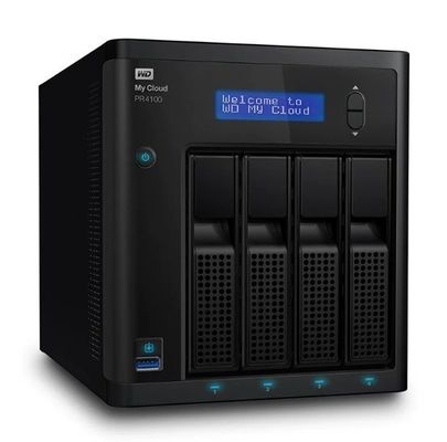 WD Western data My Cloud Pro PR4100 NAS Netwerkopslag 4-schijf WDBNFA0000NBK Hoge capaciteit