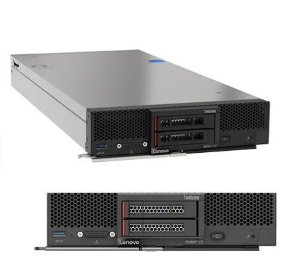Lenovo ThinkSystem SN550 V2 Tower Blade Server met 2.1 GHz Processor Hoofdfrequentie