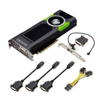 PCI EXPRESS Interface Type NVIDIA QUADRO P5000 16G GDDR5 Professionele grafische kaart