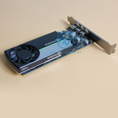 2GB Nvidia Quadro T400 Graphics Card met vormfactor 2.713 inch H x 6.137 inch L