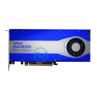 Oorspronkelijke AMD Radeon Pro W6600 Grafiekkaarten PCI Express Ondersteuning Achteruit compatibiliteit